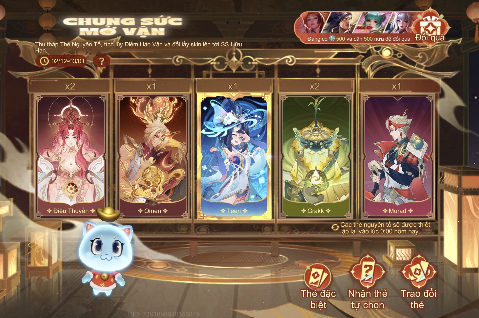 ACC CLONE LÀM SỰ KIỆN CHUNG SỨC LV +12 - ĐÃ off trên 3 tháng